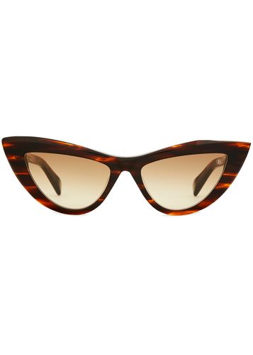 Jolie Cat-eye Sunglasses, Sunglasses, Brown, Cat-eye - Balmain - Modalova