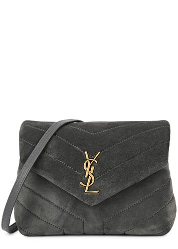 Loulou Toy Quilted Suede Cross-body Bag, Cross-body bag - Saint Laurent - Modalova