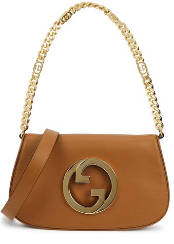 Blondie Leather Shoulder bag - Gucci - Modalova