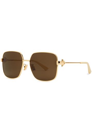 Square-frame Sunglasses, Sunglasses, Acetate Tips - Bottega Veneta - Modalova