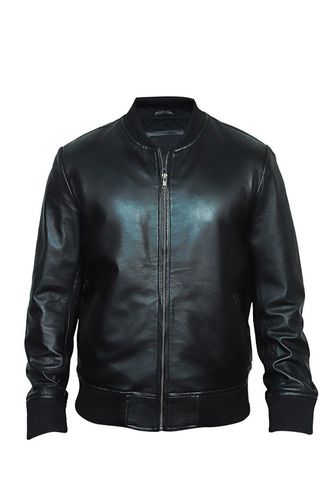 Men's Fashion Genuine Leather Jacket FS56 - Feather skin - Modalova