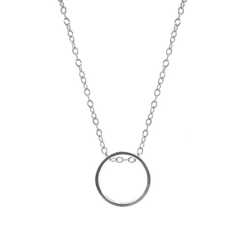 Abbott Round Mini Geometric Necklace Pendant - ANCHOR & CREW - Modalova