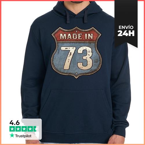 Sudadera Unisex Con Capucha Made In 73 LaTostadora - latostadora.com - Modalova