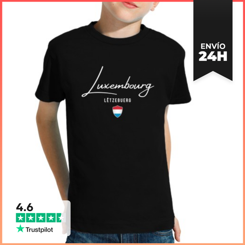 Camiseta Clásica Para Niños Bandera De Luxemburgo, Orgullo - latostadora.com - Modalova