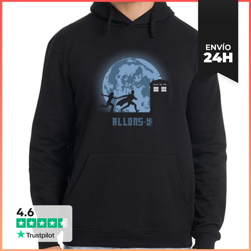 Sudadera Unisex Con Capucha Allons-Y! LaTostadora - latostadora.com - Modalova