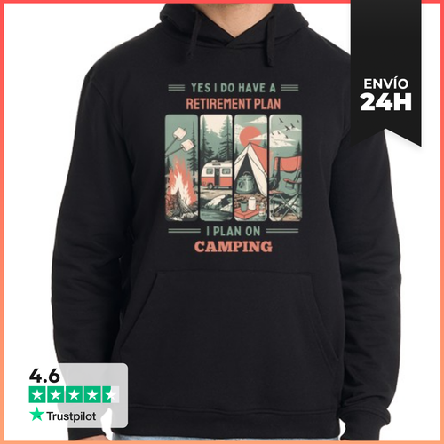 Sudadera Unisex Con Capucha Yes I Have A Retirement Plan I Plan - latostadora.com - Modalova