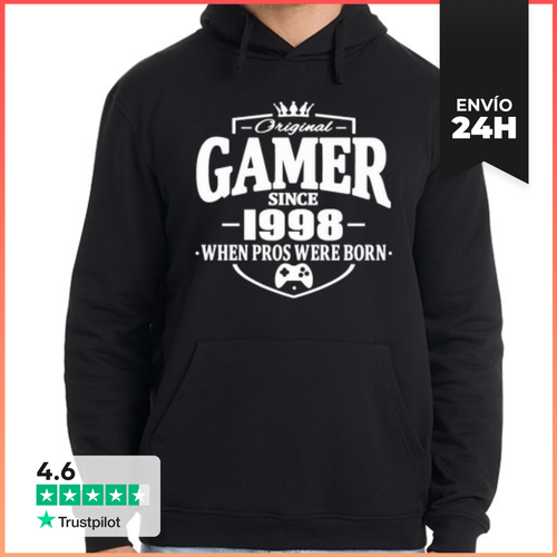 Sudadera Unisex Con Capucha Jugador Desde 1998 LaTostadora - latostadora.com - Modalova