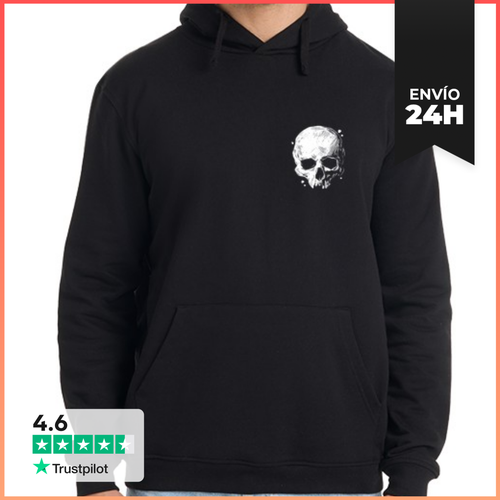 Sudadera Unisex Con Capucha Skull Harvester II LaTostadora - latostadora.com - Modalova