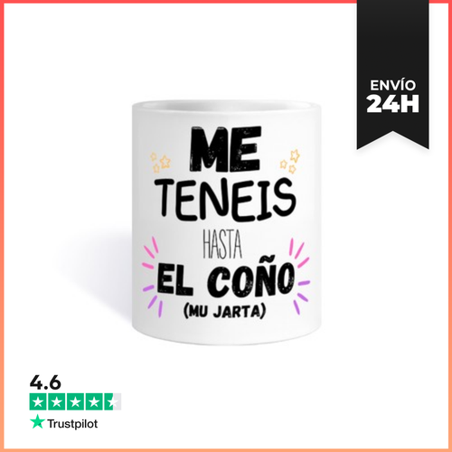 Taza Meteneis Hasta El Coño LaTostadora - latostadora.com - Modalova