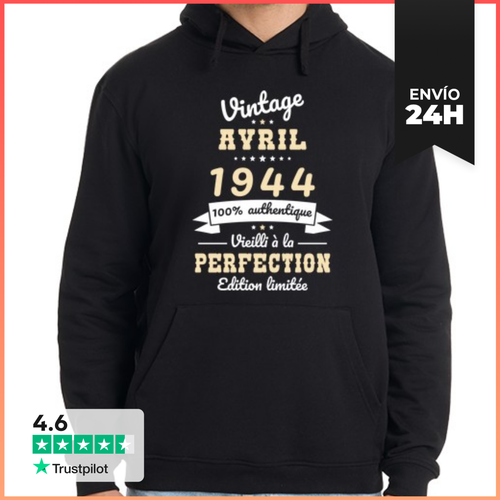 Sudadera Unisex Con Capucha Idea De Regalo Vintage De Abril De - latostadora.com - Modalova