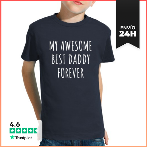 Camiseta Clásica Para Niños Mi Increíble Mejor Papá Para Siempre - latostadora.com - Modalova
