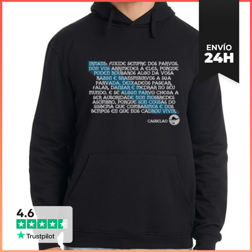 Sudadera Unisex Con Capucha FUXIDE DOS PARVOS LaTostadora - latostadora.com - Modalova