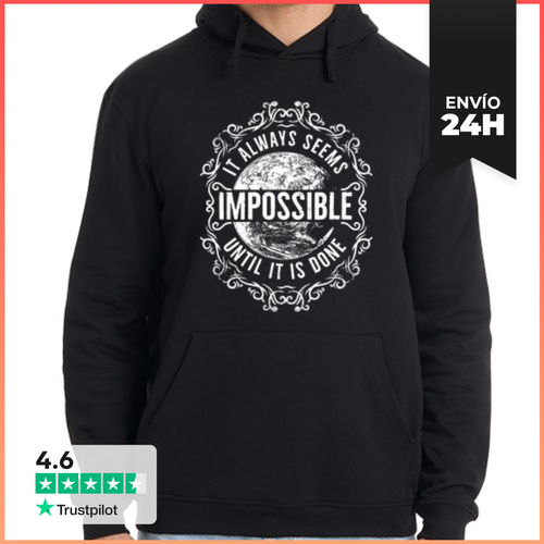 Sudadera Unisex Con Capucha Impossible LaTostadora - latostadora.com - Modalova