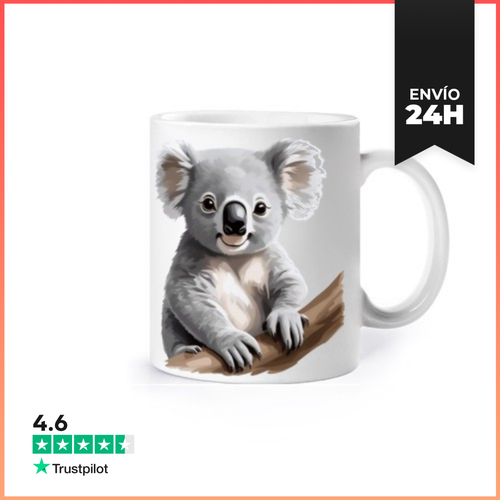 Taza Dibujo Realista De Bebé Koala Demasiado Lindo Para - latostadora.com - Modalova