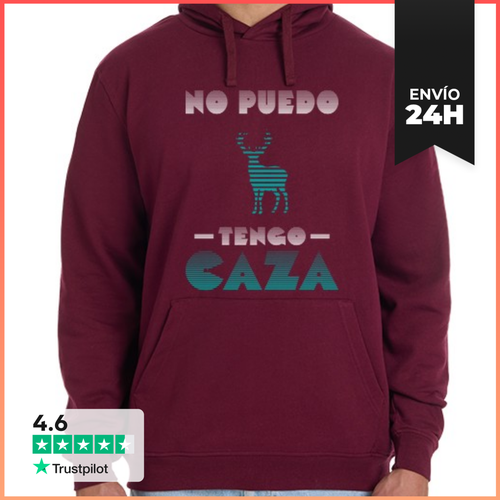 Sudadera Unisex Con Capucha No Puedo Tengo Caza Sudadera - latostadora.com - Modalova