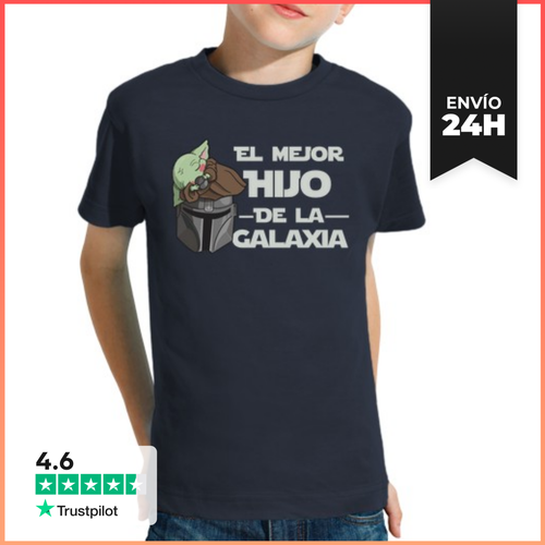 Camiseta Clásica Para Niños El Mejor Hijo De La Galaxia - latostadora.com - Modalova