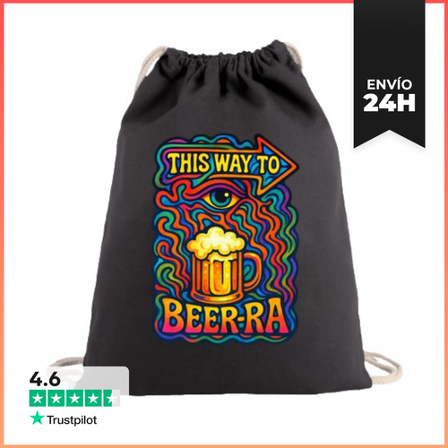 Mochila Saco Con Cuerdas Cerveza Psicodélica Plan Perfecto - latostadora.com - Modalova