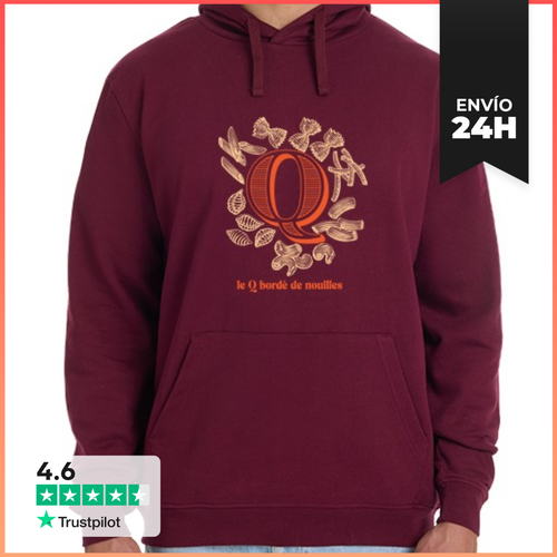 Sudadera Unisex Con Capucha El Q LaTostadora - latostadora.com - Modalova