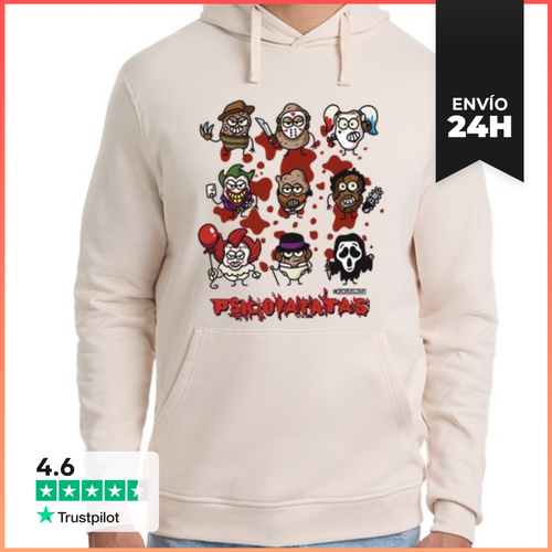 Sudadera Unisex Con Capucha PSICOPATATAS-RESTO LaTostadora - latostadora.com - Modalova