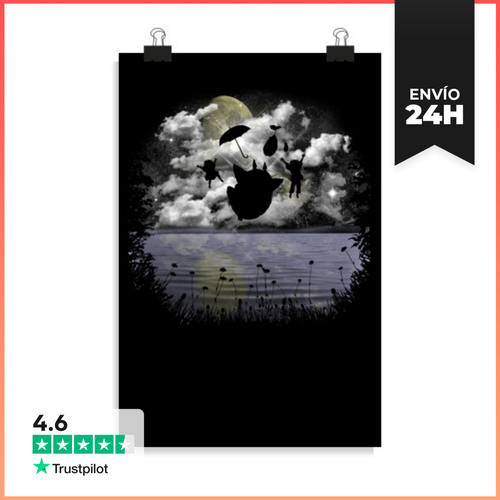 Póster Vertical My Fuzzy Neighbor LaTostadora - latostadora.com - Modalova