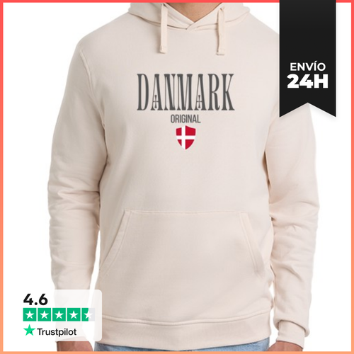 Sudadera Unisex Con Capucha Dinamarca, Orgullo Danés LaTostadora - latostadora.com - Modalova
