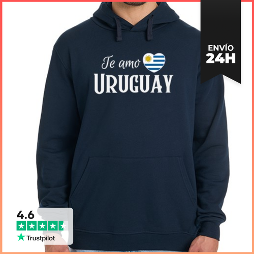 Sudadera Unisex Con Capucha Amo Uruguay, Orgullo Uruguayo - latostadora.com - Modalova