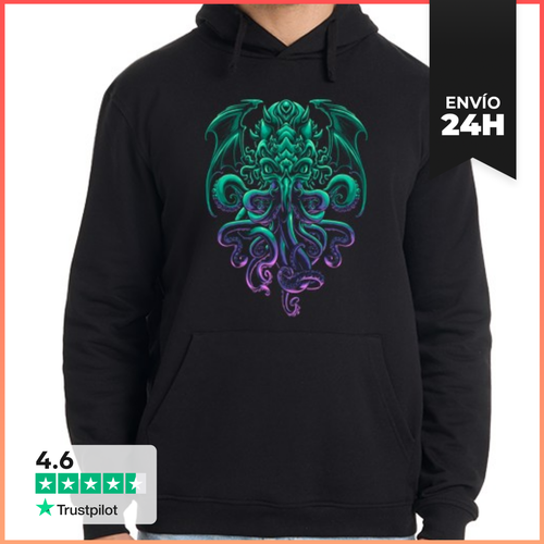 Sudadera Unisex Con Capucha Cthulhu LaTostadora - latostadora.com - Modalova