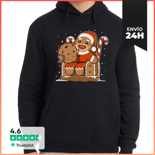 Sudadera Unisex Con Capucha Santa Cookie LaTostadora - latostadora.com - Modalova