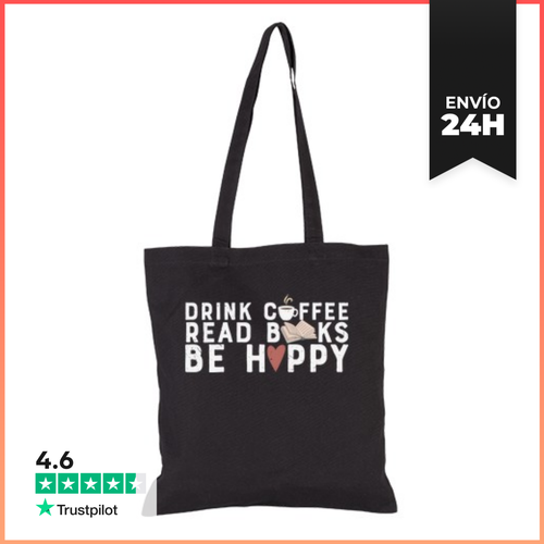 Bolsa De Tela Libro Nerd Beber Café Leer Libros LaTostadora - latostadora.com - Modalova