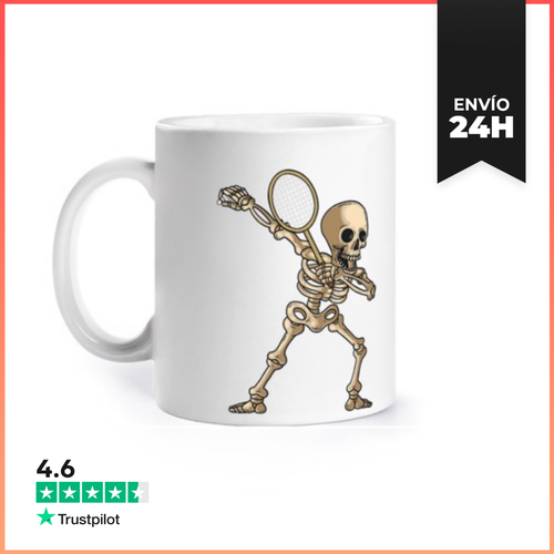 Taza Esqueleto Dabbing De Bádminton LaTostadora - latostadora.com - Modalova