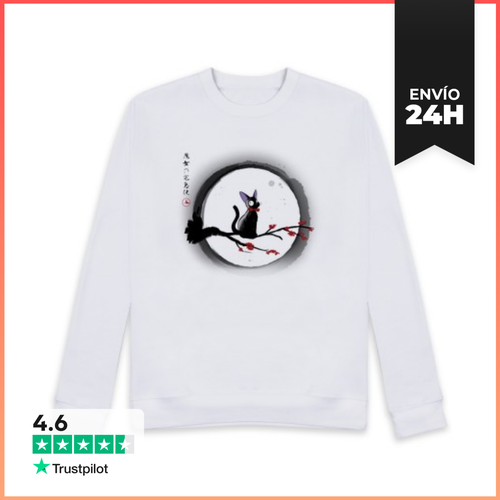 Sudadera Unisex Jiji Under The Moon LaTostadora - latostadora.com - Modalova