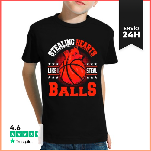 Camiseta Clásica Para Niños Día De San Valentín Jugador De - latostadora.com - Modalova