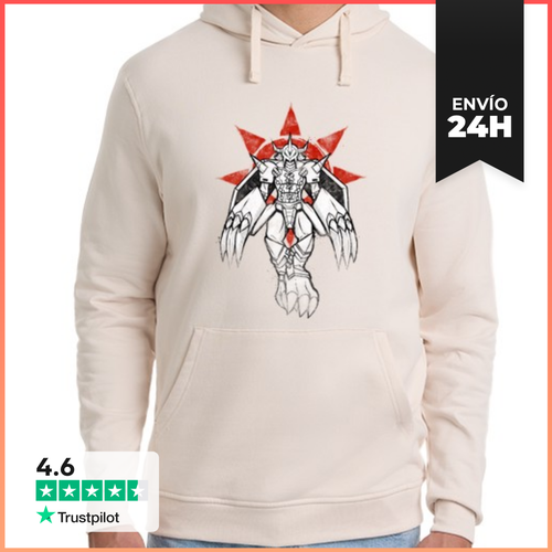 Sudadera Unisex Con Capucha Guerrero De La Pintada De Coraje Para - latostadora.com - Modalova