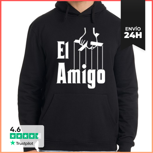 Sudadera Unisex Con Capucha Despedida De Soltero El Amigo El - latostadora.com - Modalova