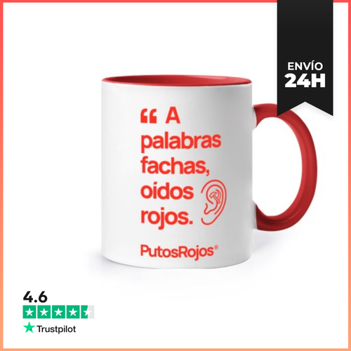 Taza De Colores Oidos Rojos LaTostadora - latostadora.com - Modalova
