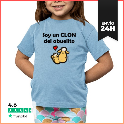 Camiseta Clásica Para Niños Clon Abuelo LaTostadora - latostadora.com - Modalova