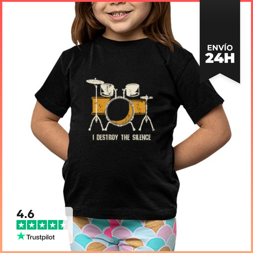 Camiseta Clásica Para Niños Destruyo El Silencio Divertido - latostadora.com - Modalova