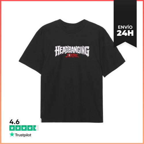 Camiseta Oversize Headbanging Blanco LaTostadora - latostadora.com - Modalova