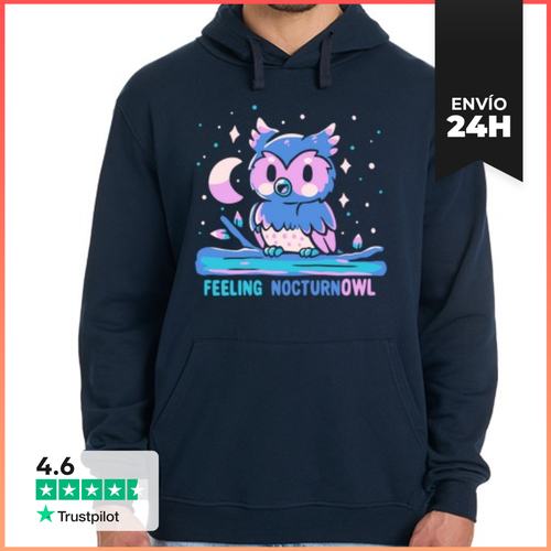 Sudadera Unisex Con Capucha Sudadera Para Hombre Nocturnowl - latostadora.com - Modalova