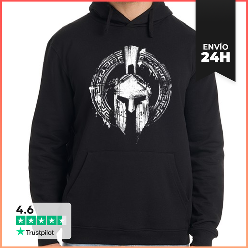 Sudadera Unisex Con Capucha Spartan Paint LaTostadora - latostadora.com - Modalova