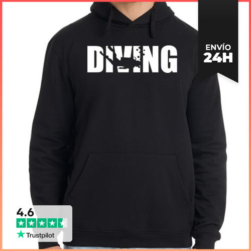 Sudadera Unisex Con Capucha Buceo LaTostadora - latostadora.com - Modalova