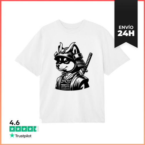 Camiseta Oversize CORGI SAMURAI LaTostadora - latostadora.com - Modalova