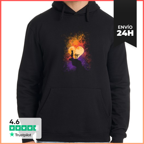 Sudadera Unisex Con Capucha Corazon De Oro LaTostadora - latostadora.com - Modalova