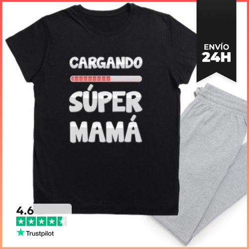 Pijama Cargando Súper Mamá LaTostadora - latostadora.com - Modalova