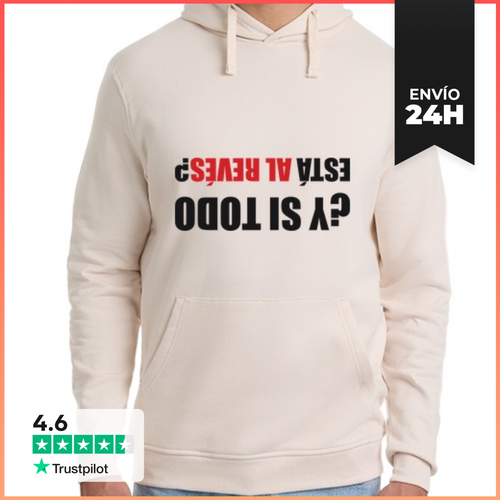 Sudadera Unisex Con Capucha Al Revés LaTostadora - latostadora.com - Modalova