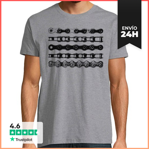 Camiseta Hombre Clásica CADENAS VINTAG LaTostadora - latostadora.com - Modalova