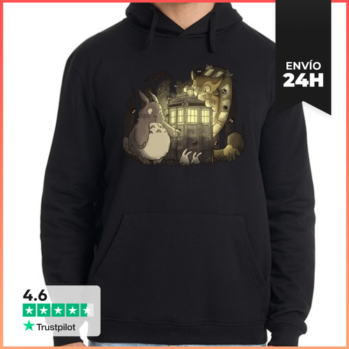 Sudadera Unisex Con Capucha Tardis En El Bosque LaTostadora - latostadora.com - Modalova