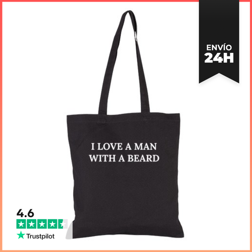 Bolsa De Tela Amo A Un Hombre Con Barba LaTostadora - latostadora.com - Modalova