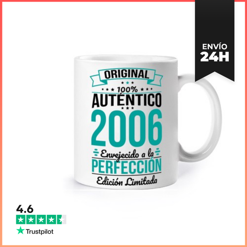 Taza 2006 - 18 Años Original Perfección LaTostadora - latostadora.com - Modalova