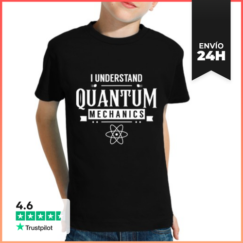 Camiseta Clásica Para Niños Entiendo La Mecánica Cuántica - latostadora.com - Modalova